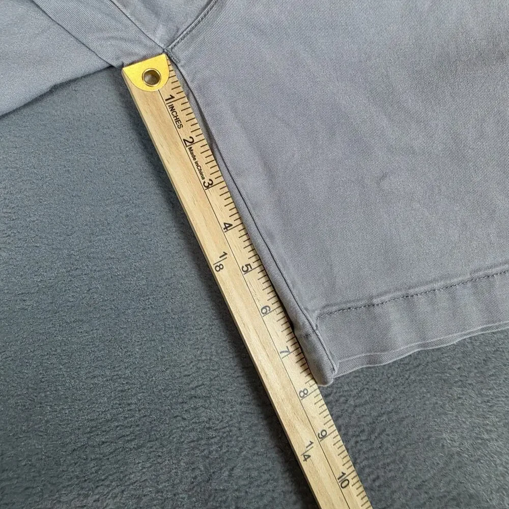 Levi's XX Chino EZ Men's Gray Drawstring Shorts Elastic Waist Casual Size LG